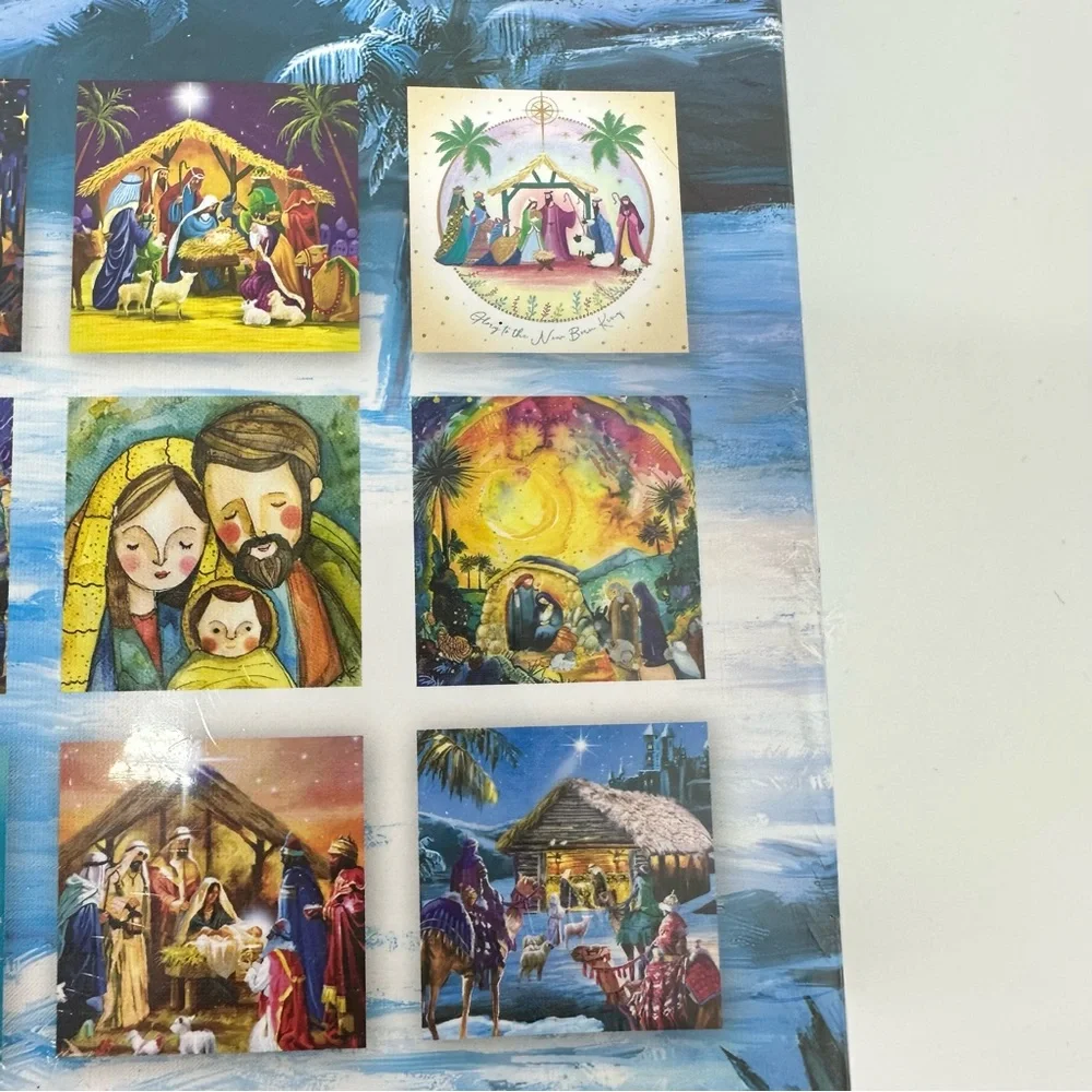 Nativity Advent Calendar: 24 Jigsaw Puzzles new  Christmas gift